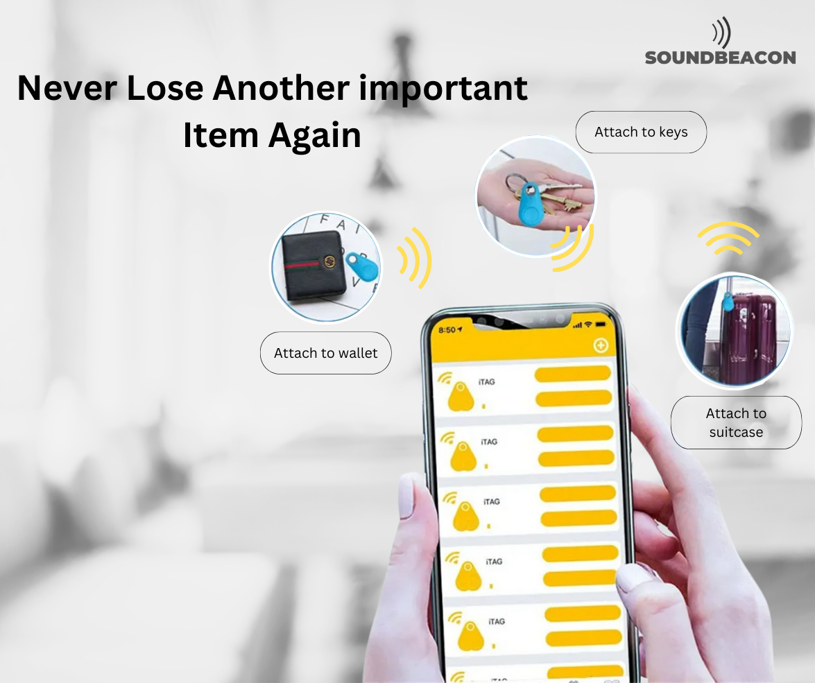 SoundBeacon: The Compact Bluetooth Tracker for Lost Items